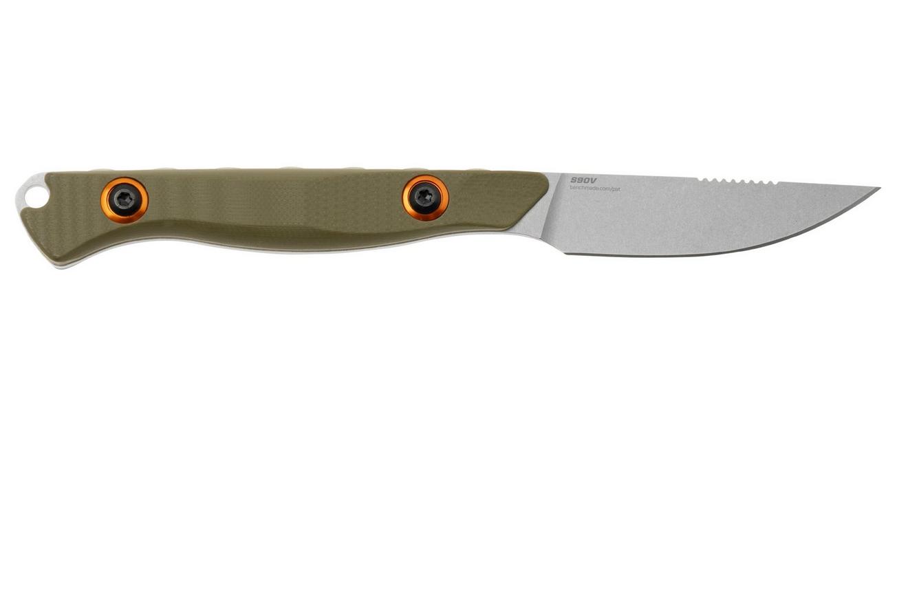 Benchmade Flyway 15700-01, CPM-S90V, OD Green G10, jachtmes