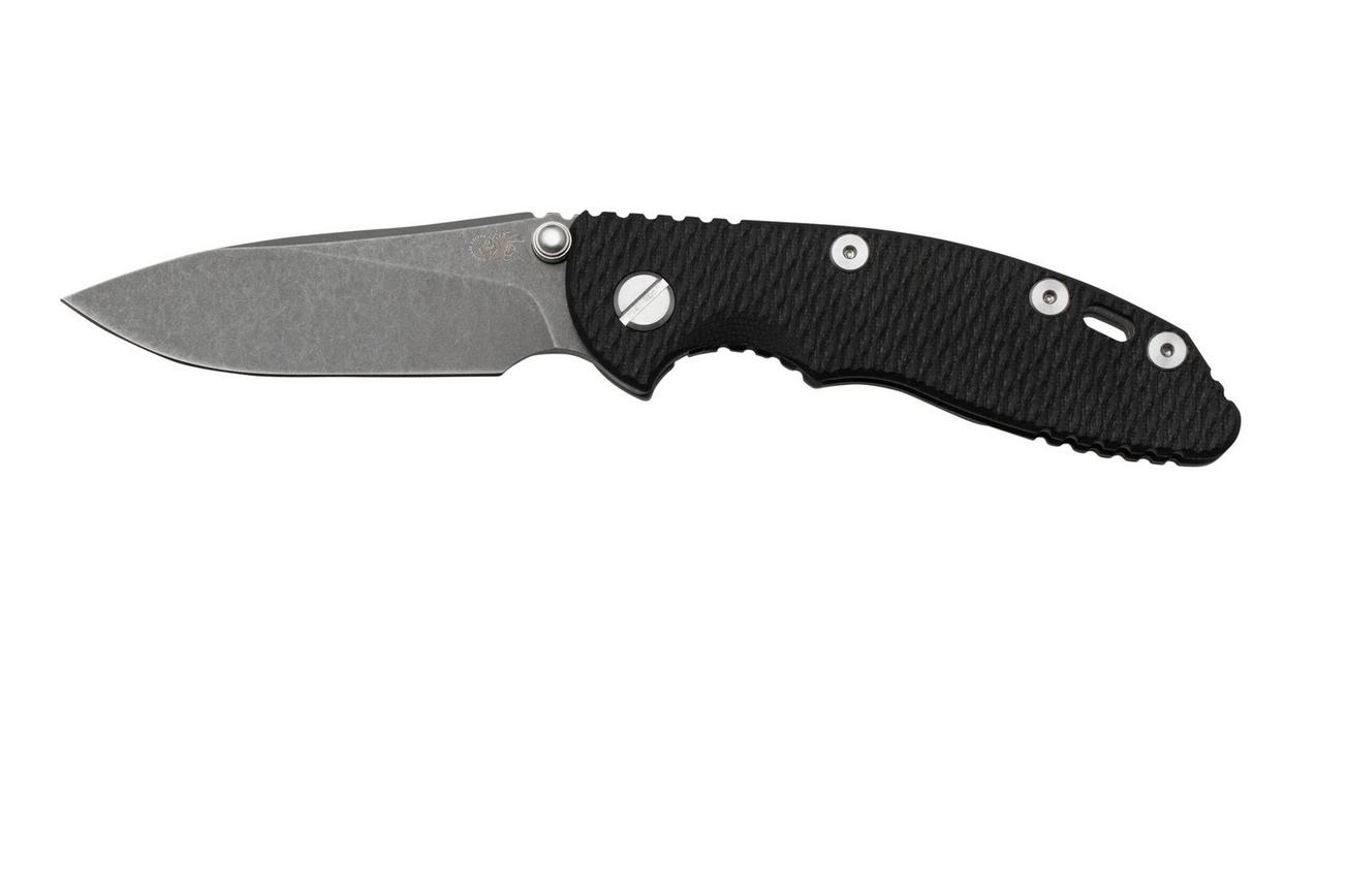 Rick Hinderer XM18 3.0” Slicer Non-Flipper CPM 20CV Black G10 zakmes