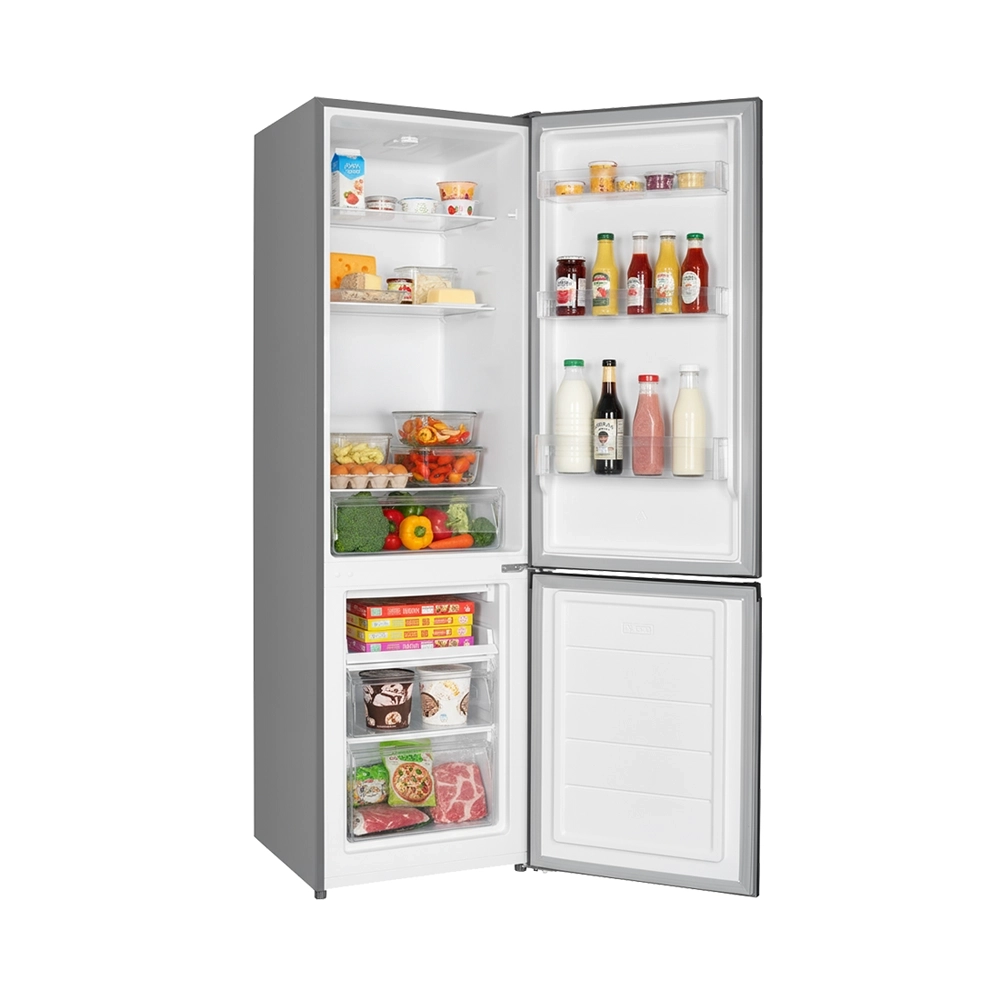 Kibernetik FSP Kühl-Gefrierkombination 262 Liter Chrom