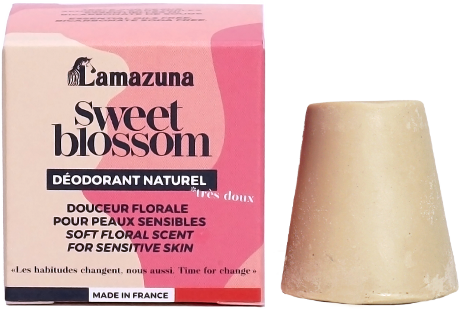 Lamazuna  sweet blossom Festes Deodorant, 30 g