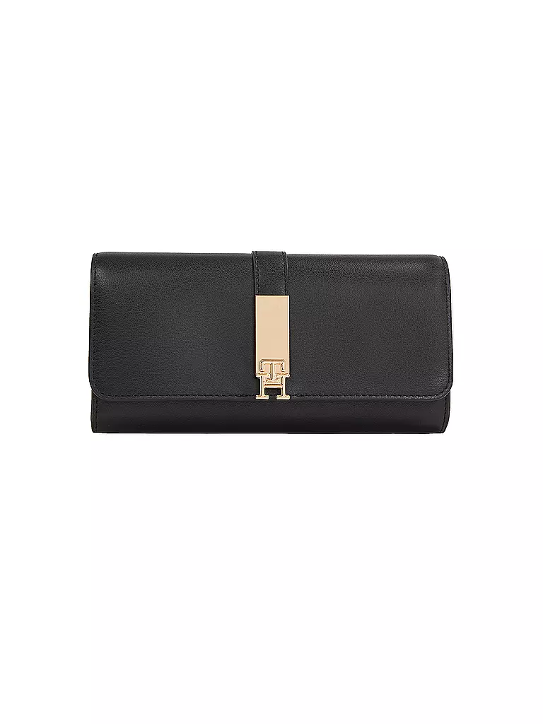 TOMMY HILFIGER Geldbörse TH HERITAGE Large schwarz
