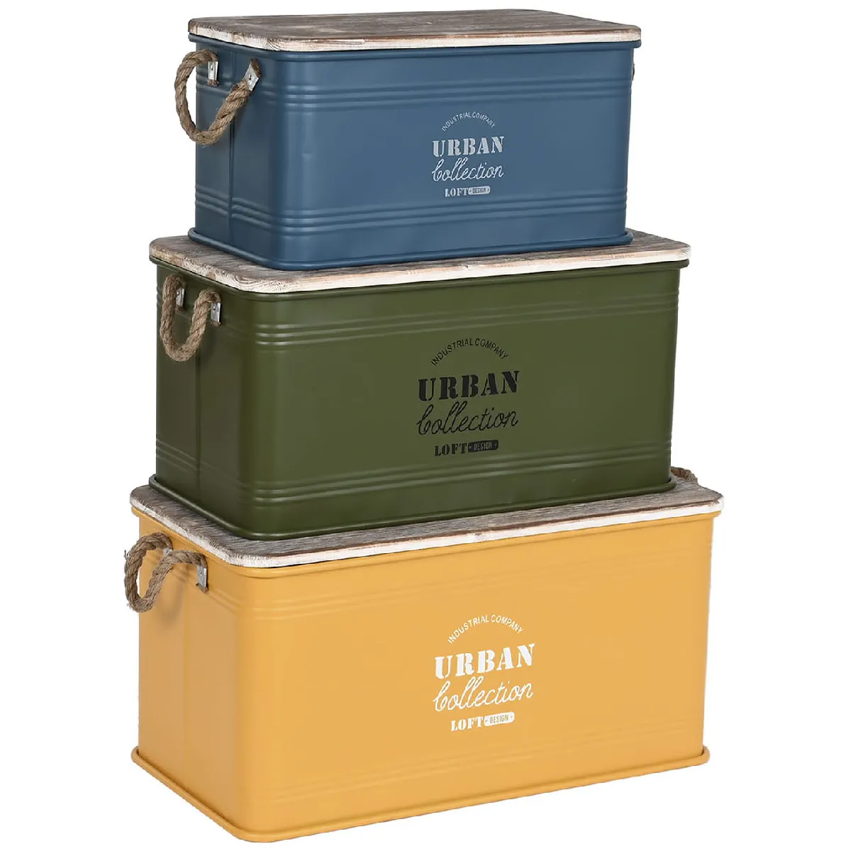 Pegane Set 3 Coffres