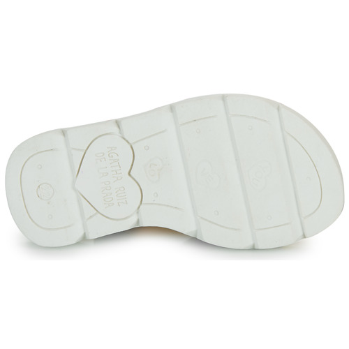 Agatha Ruiz de la Prada - SANDALIA CEREZAS - Violet / Jaune