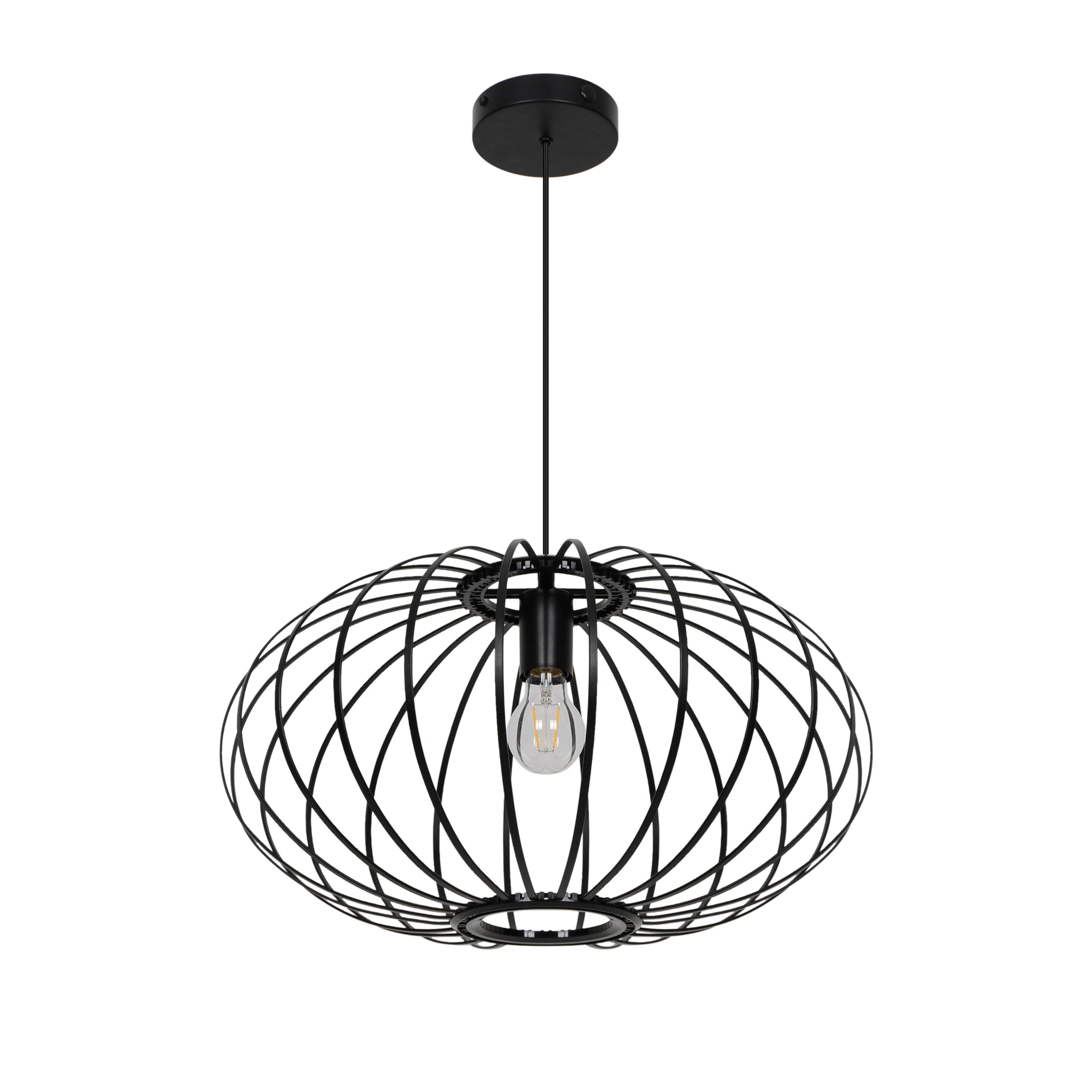 D'Lite Kemmel Hanglamp - Mat Zwart