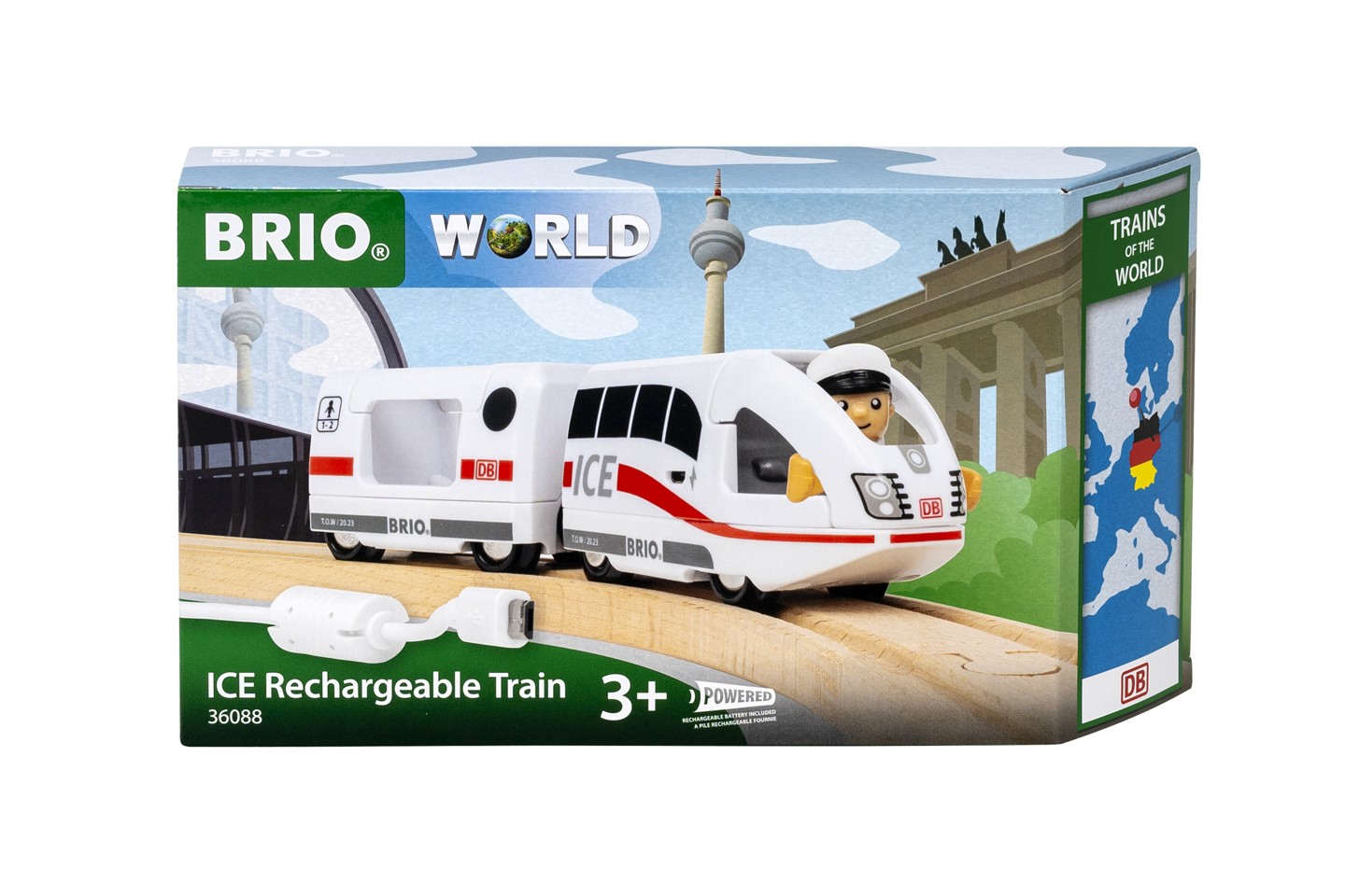 BRIO - ICE Rechargeable Train (Trains of the world)