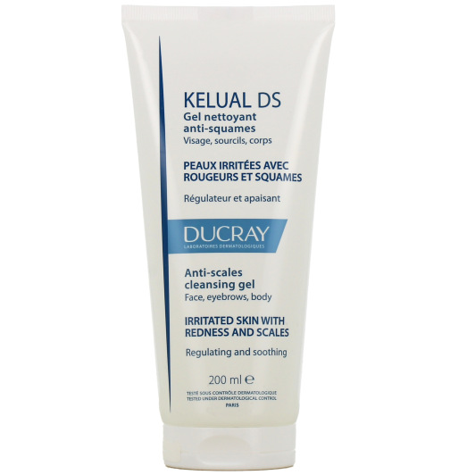 Gel Nettoyant Anti-squames Ducray Kelual DS - Visage & Corps