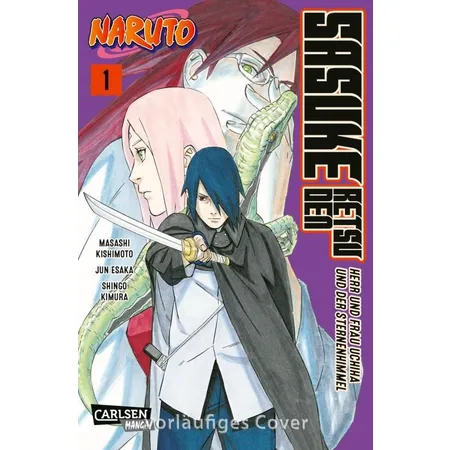 Carlsen Verlag Naruto - Sasuke Retsuden: Herr und Frau Uchiha und der Sternenhimmel (Manga) 1