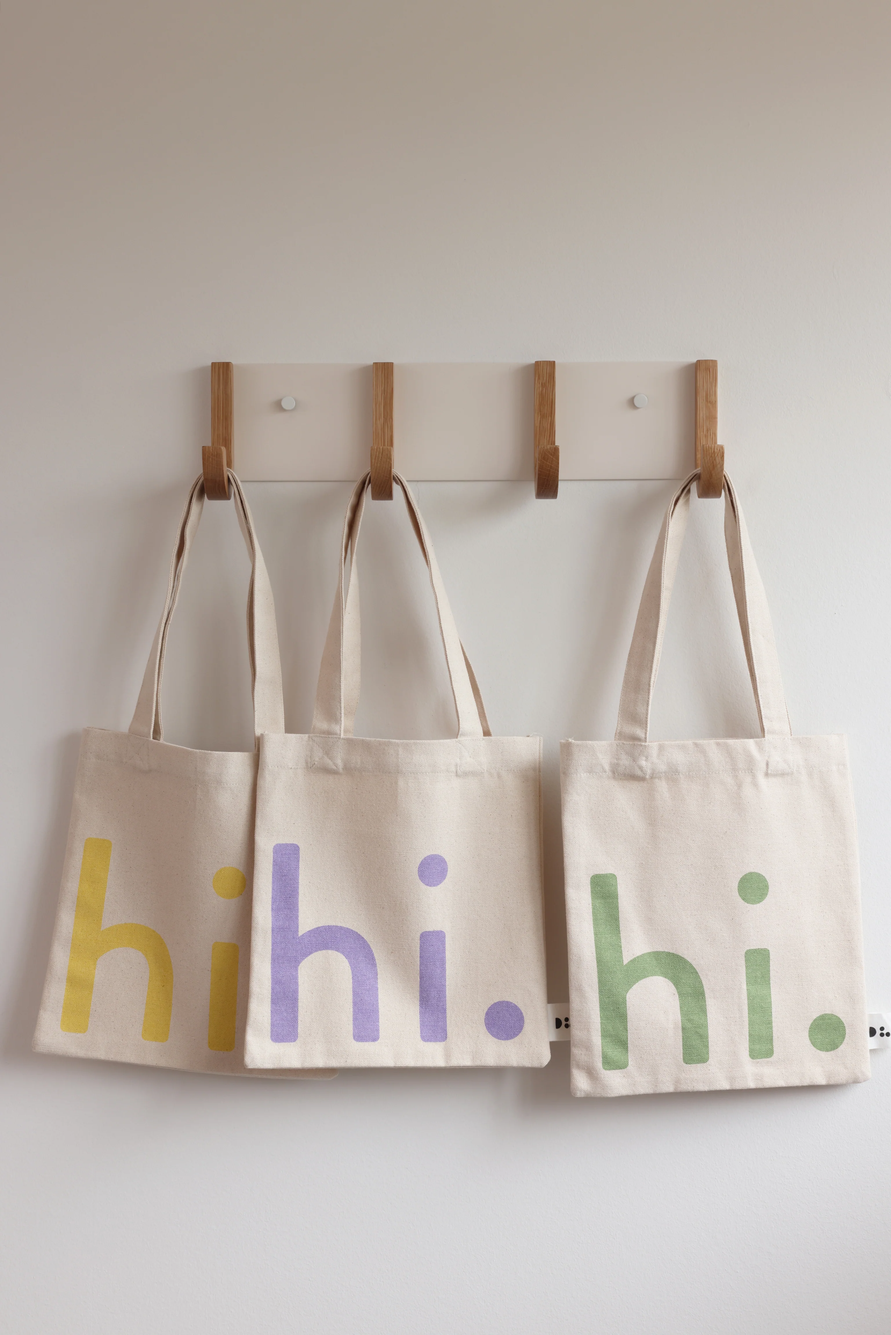Design Letters  Little hi. shopper - lilla