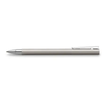 Faber-Castell Tintenroller Neo Slim Edelstahl, silber matt