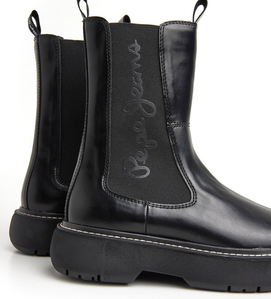 Botas Chelsea Yoko pretas da Pepe Jeans