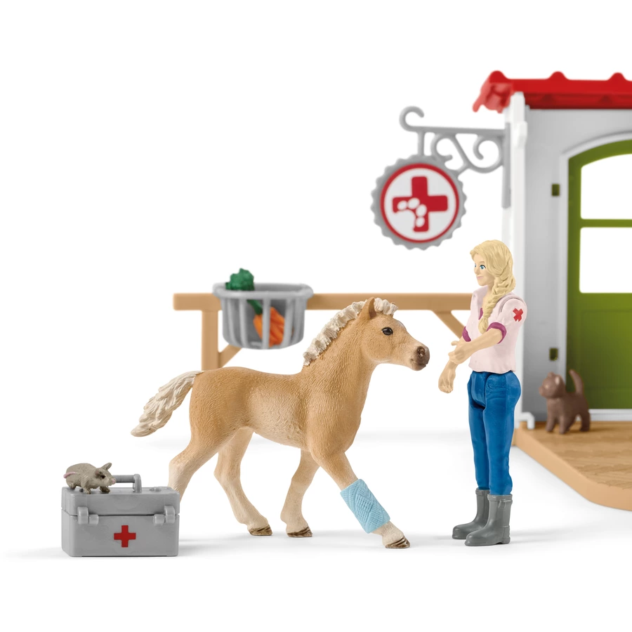schleich® Tierarzt-Praxis mit Haustieren 42502