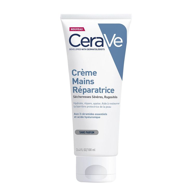 Crème Mains Réparatrice 100ml Body Crevasse mains sèches à très séches Cerave