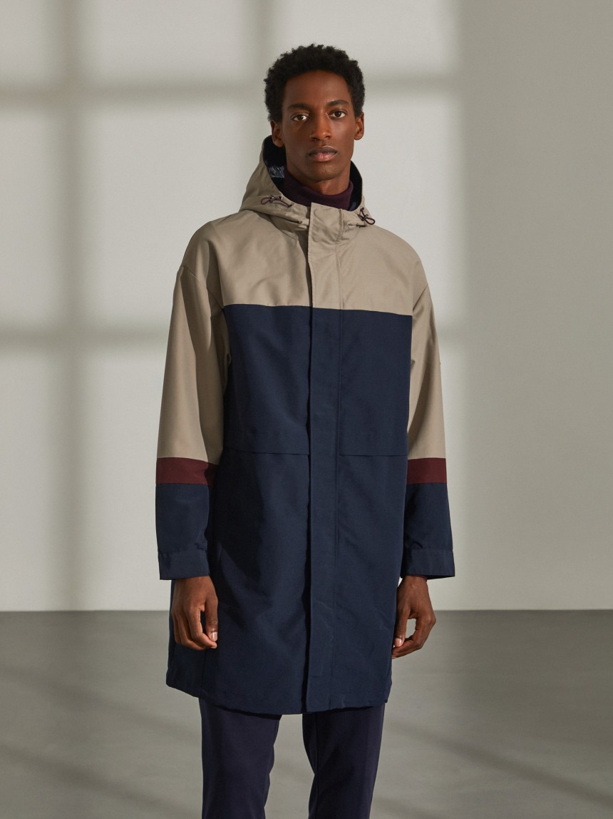 Parka com capuz