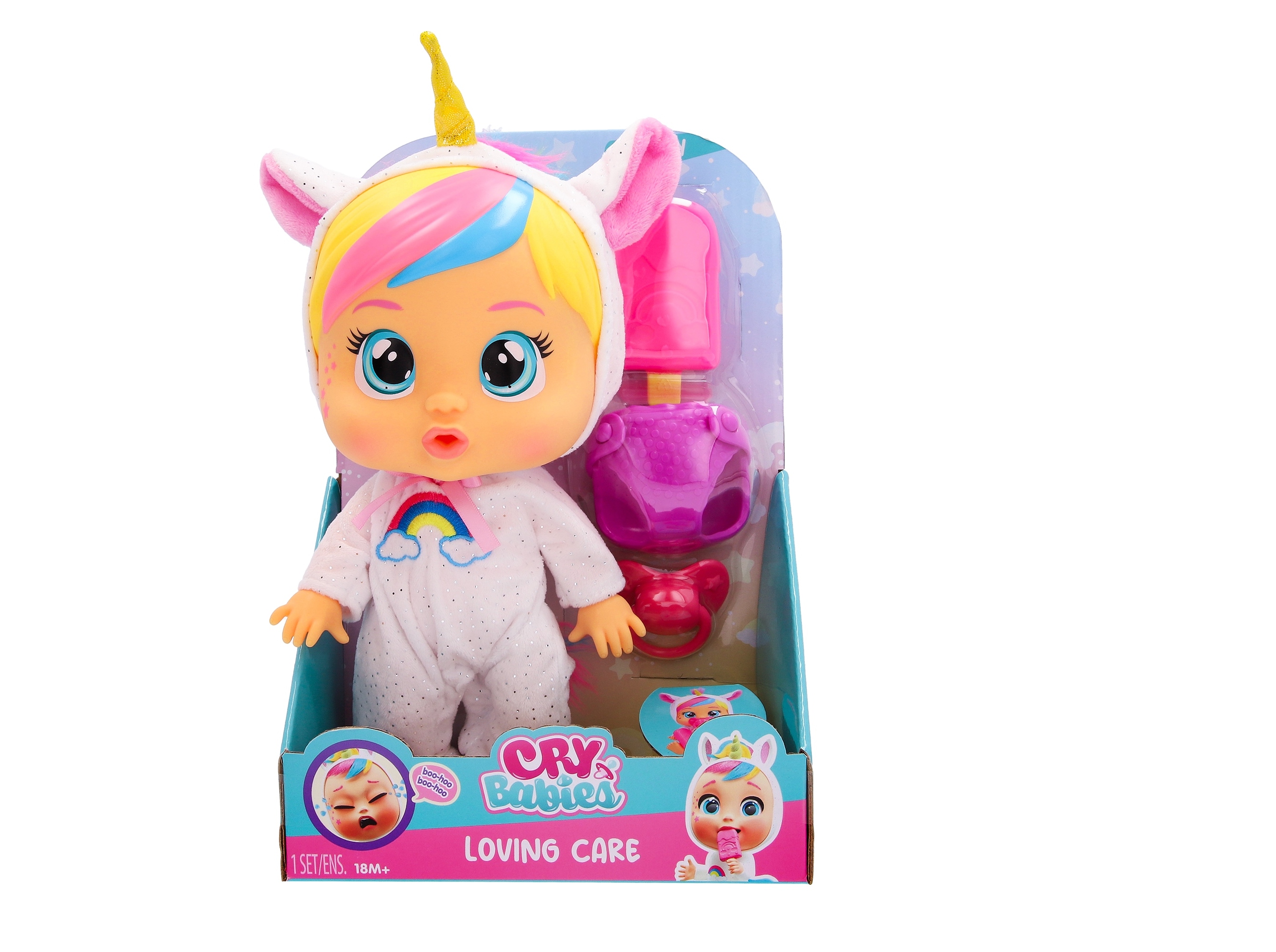 BEBE CHORÃO CRY BABIES LOVING CARE FANTASY MODELOS SORTIDOS