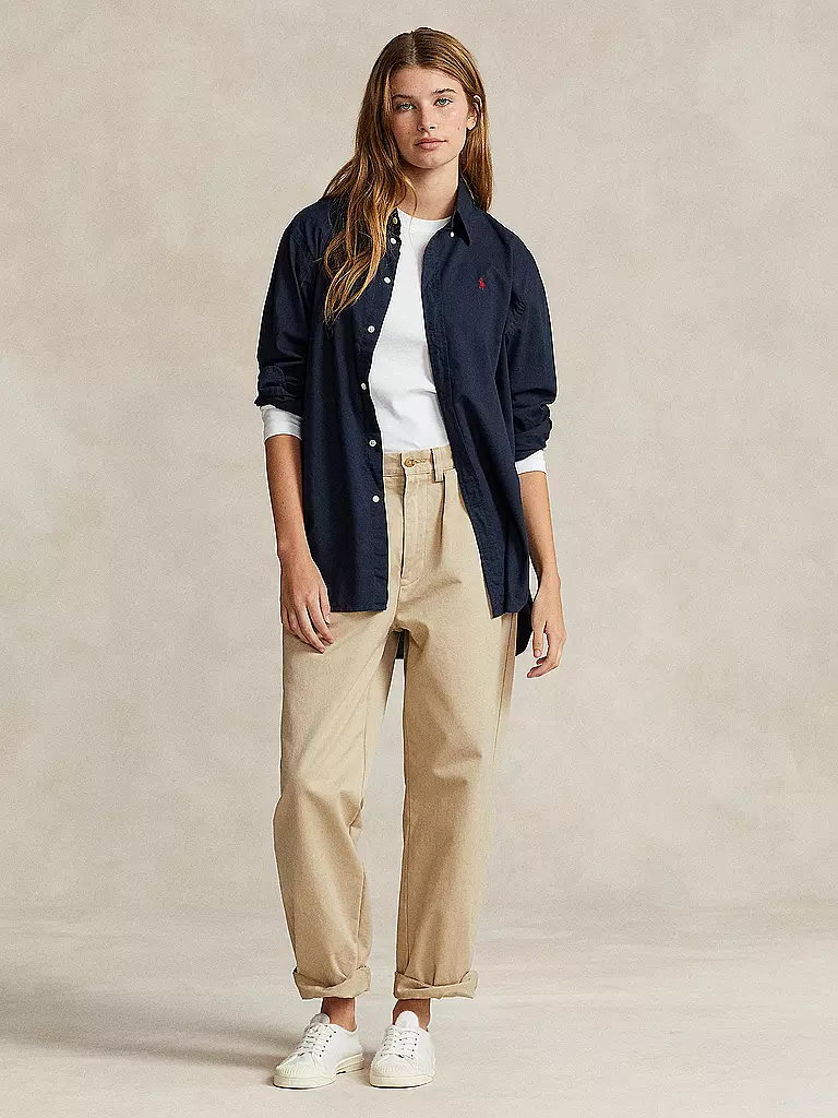 POLO RALPH LAUREN Hemdbluse dunkelblau