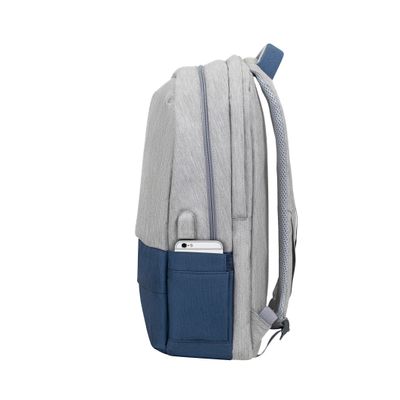 RIVACASE Prater - Sac à dos connecté pour ordinateur portable 17,3