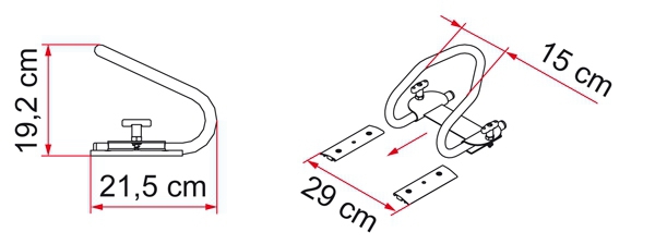 Fiamma Wheel Chock R