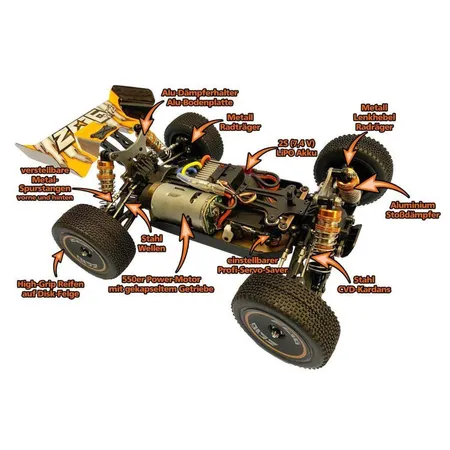 df Models Z06 Evolution V2 Buggy - 1:14 RTR