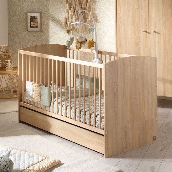 Access Lit évolutif   Bois        70 x 140 cm   de               Sauthon Baby's Sweet Home