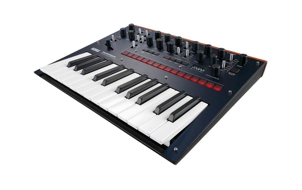 Synthesizer monologue Dunkelblau<br>Monophoner Analogsynthesizer