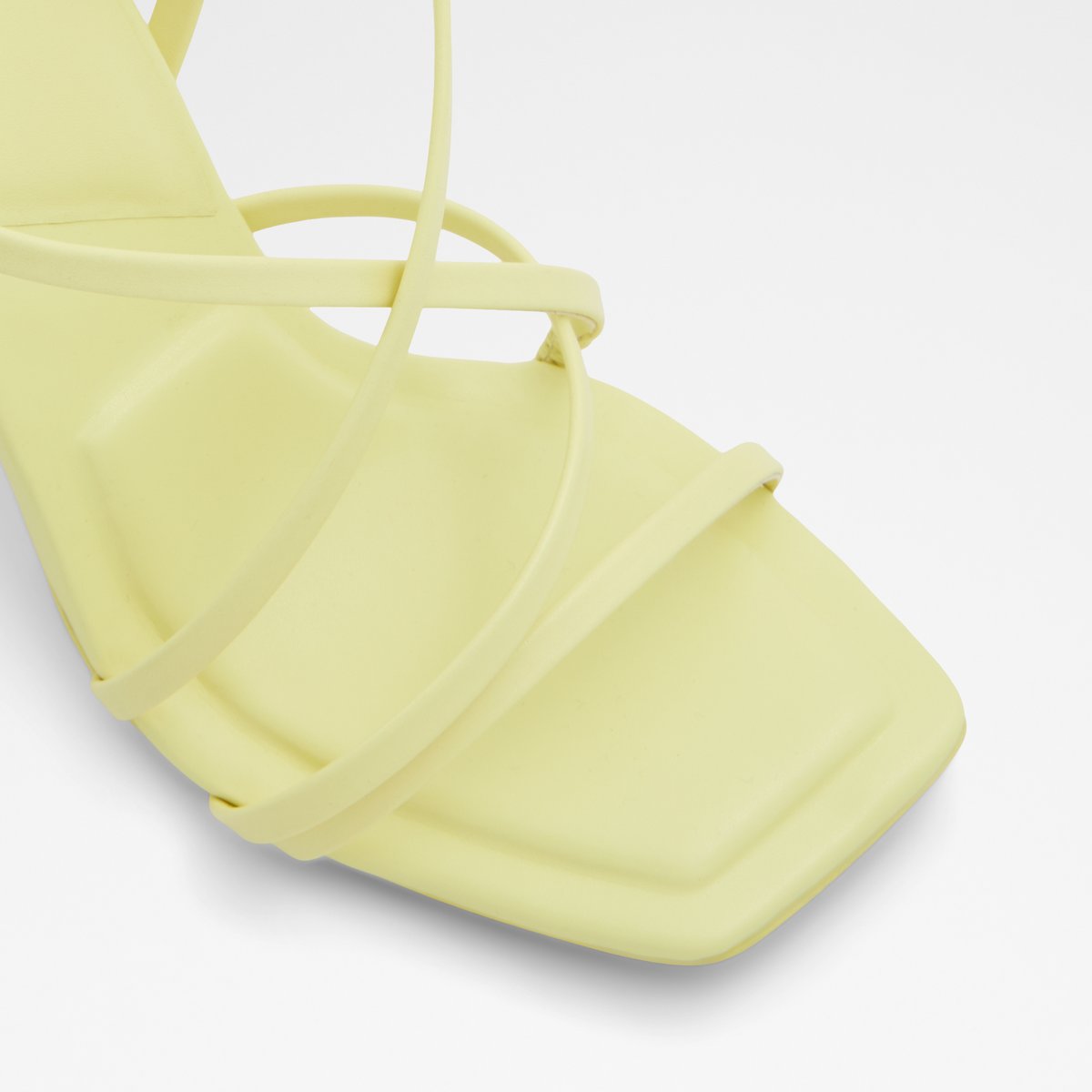Amilia Light Yellow Women Heeled sandals