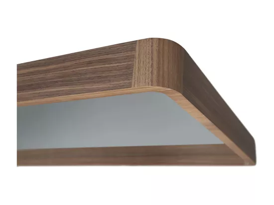 Miroir avec cadre en bois de noyer 3035 ANGEL CERDA