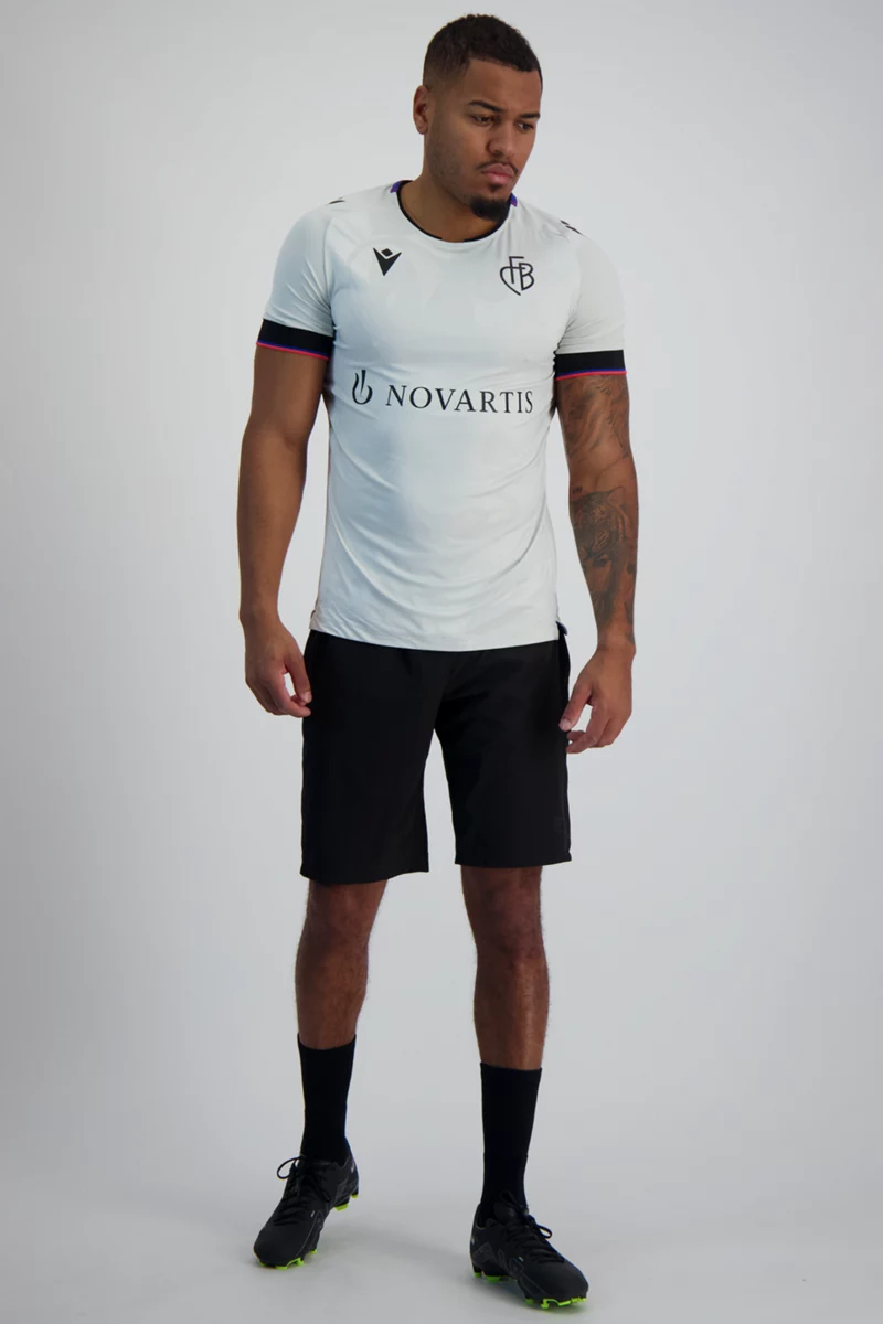 Macron FC Basel Away Replica Herren Fussballtrikot 2324