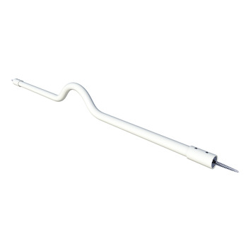 SecuBar barrièrestang Twist Combi RAL 9010 (Wit) SKG 2-sterren 97 cm