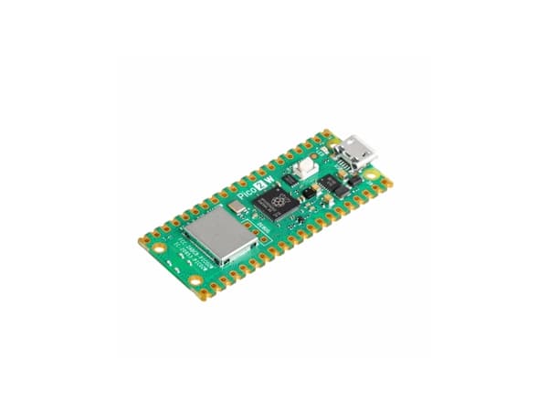 Raspberry Pi Pico 2 W Mikrocontroller Pico 2W, 150 MHz, Arm, 520 KB, 0,5 GB, 4 MB, Wi-Fi 4 (802.11n)