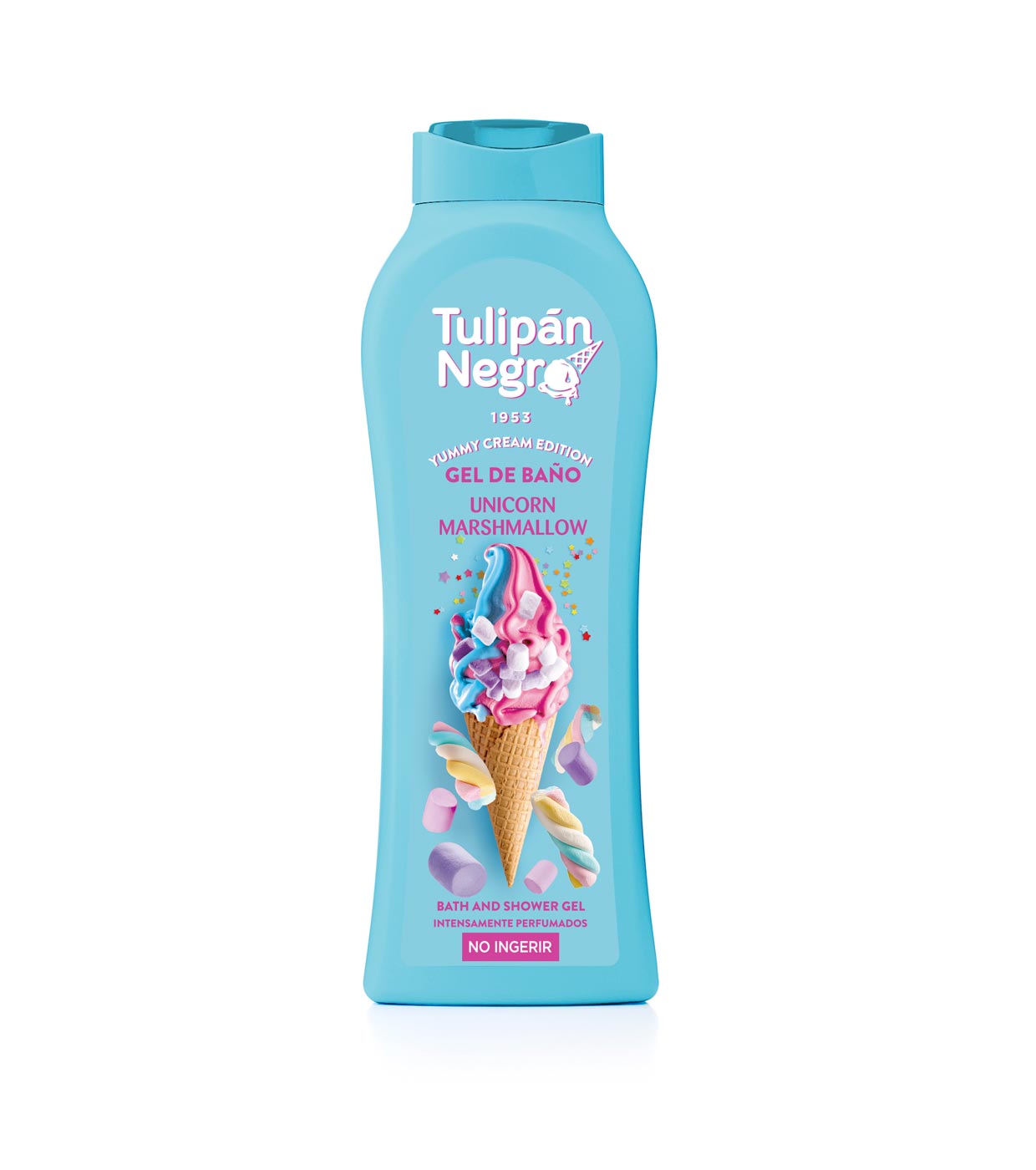 Tulipán Negro - *Yummy Cream Edition* - Gel de banho 650ml - Unicorn Marshmallow