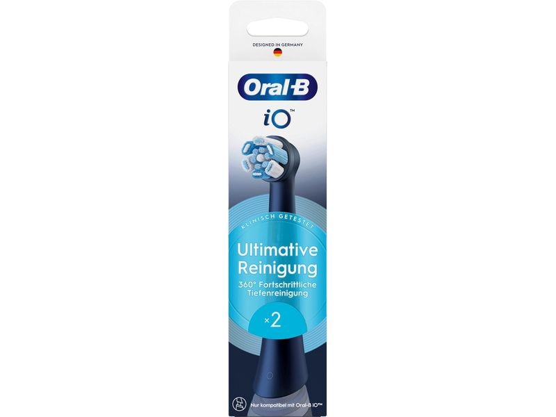 Oral-B Zahnbürstenkopf iO Ultimative Reinigung 2 Stück Ersatzbürsten