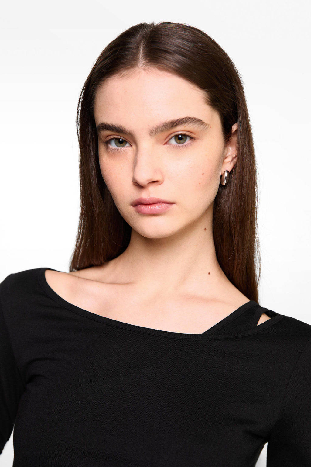 MANGO TEEN longsleeve zwart