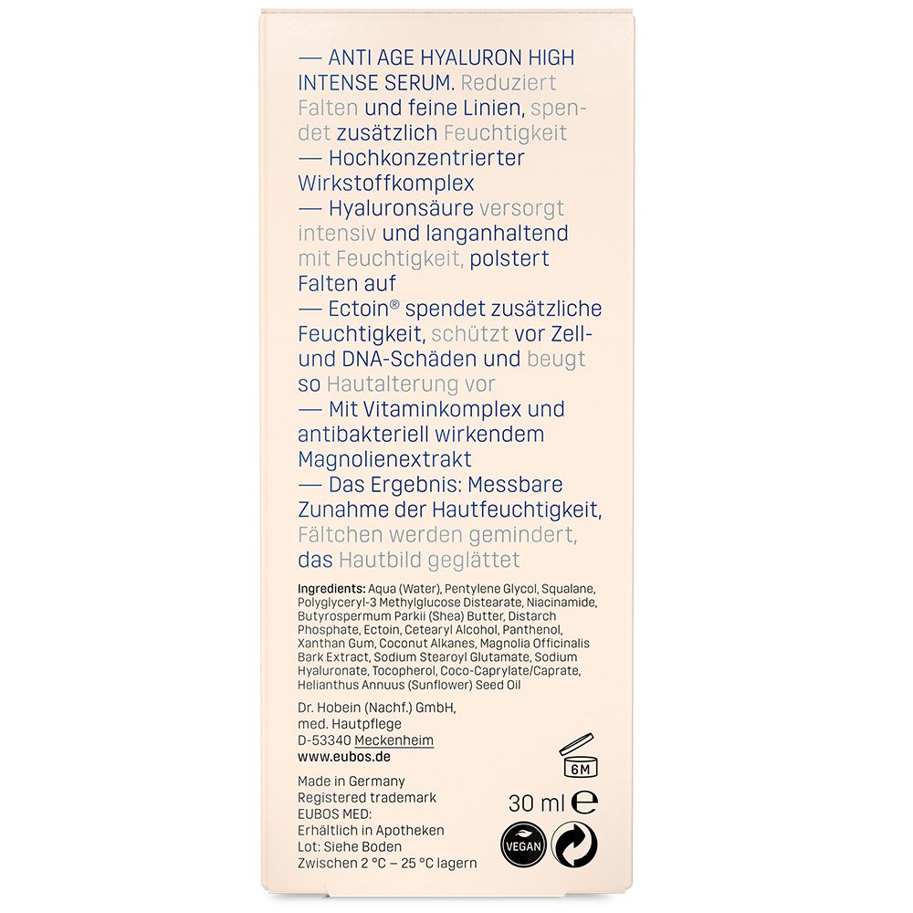 EUBOS® Hyaluron High Intense
