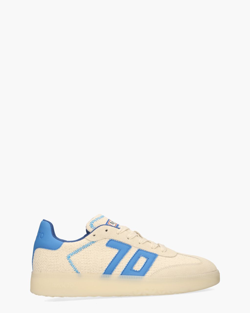 Back 70 Boston Denver Off-White/Turquoise Herensneakers