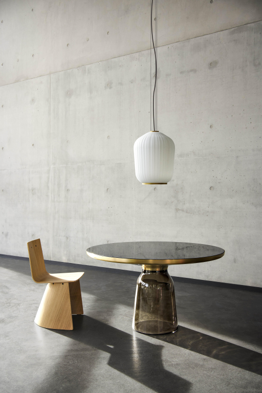 ClassiCon Plissée hanglamp zwart
