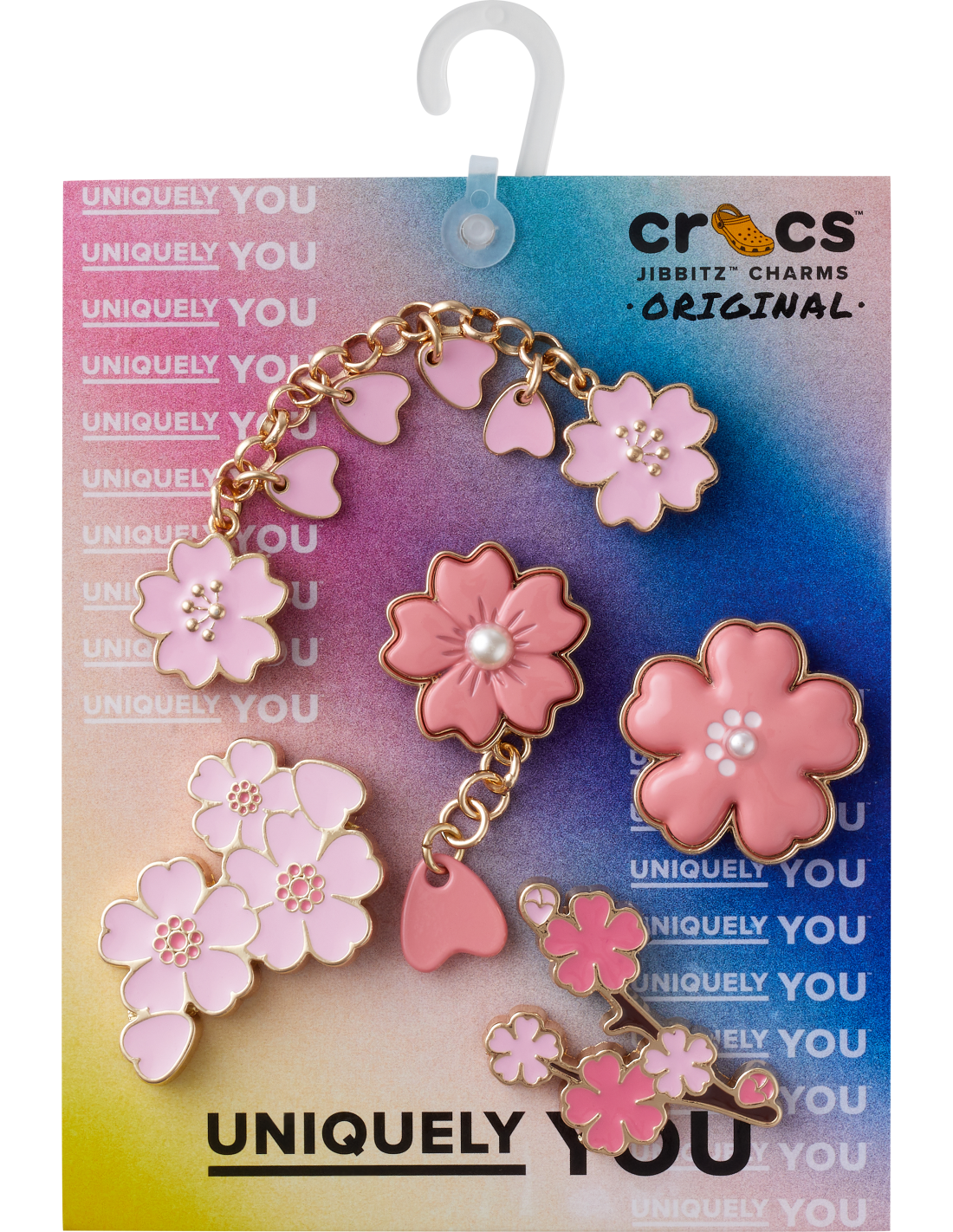 crocs Jibbitz Blooming Cherry Blossom 5 Pack