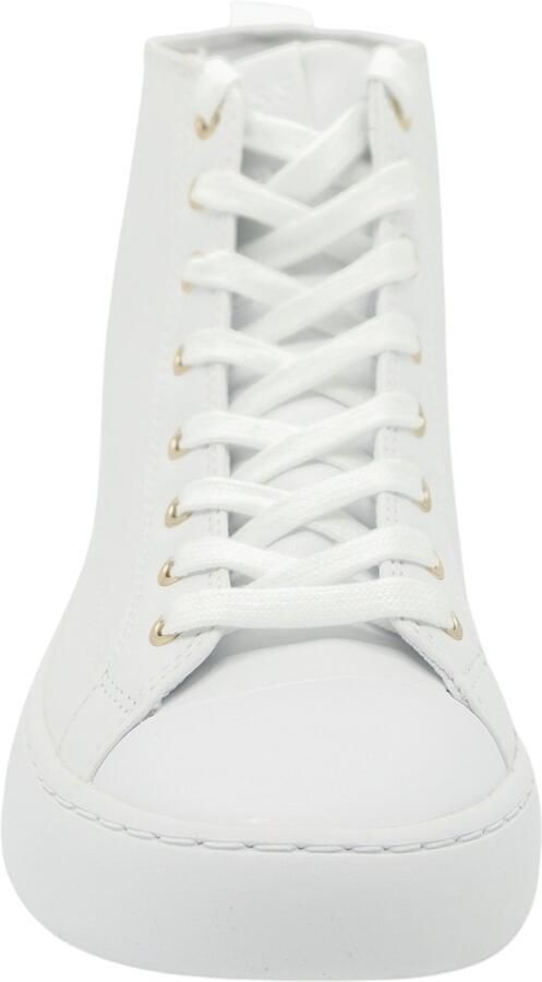 GUESS -- Invyte Hoge sneakers Leren Sneaker Dames Wit