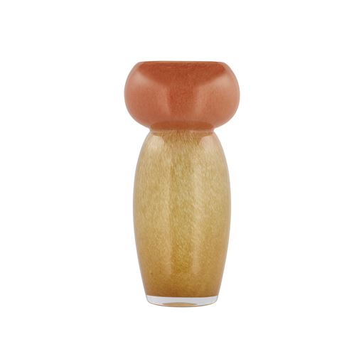 Villa Collection Styles Vase, Yellow/Amber