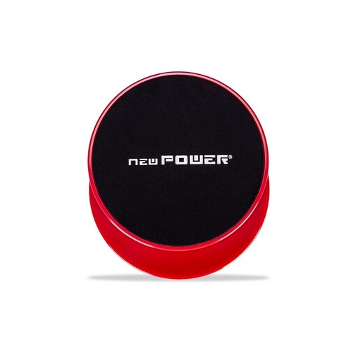 Discos deslizantes de dupla face Newpower (ø18cm) para melhorar a coordenação e o equilíbrio.