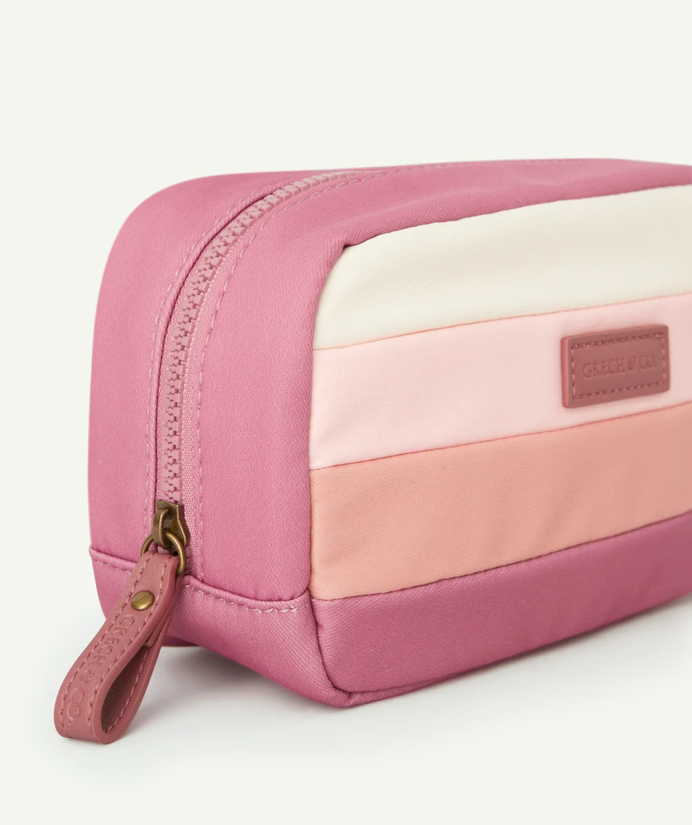 GRECH & CO.TROUSSE ROSE IMPERMÉALE ENFANT EN FIBRES RECYCLÉES