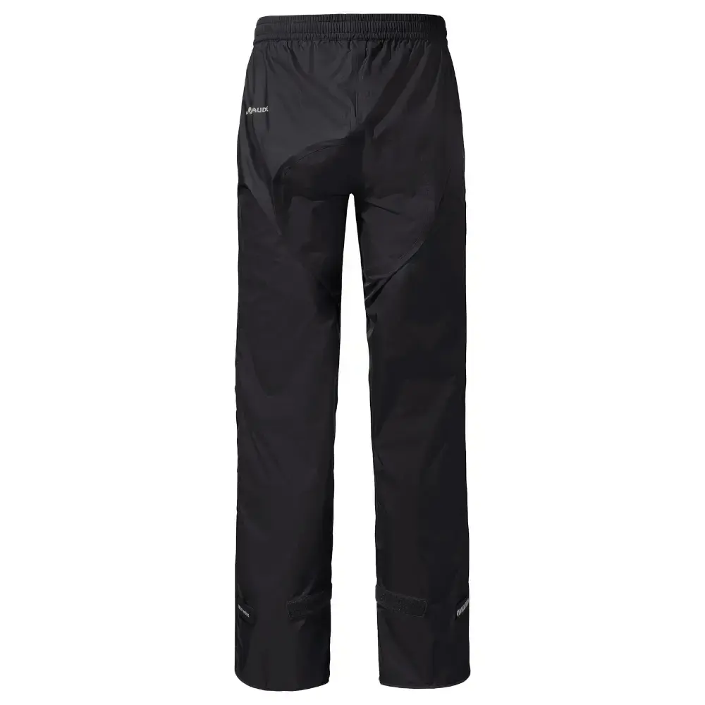 VAUDE Drop II Regenbroek Zwart/Zwart Dames