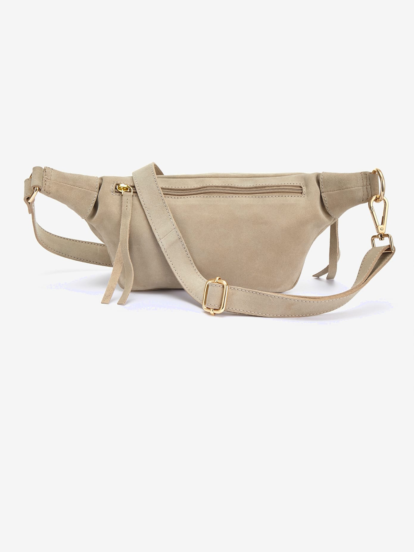 Sac banane sac à bandoulière doux en cuir de qualité