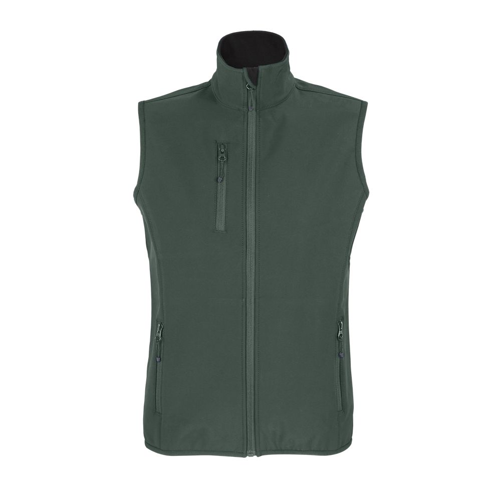 SOL'S 03826 - Falcon Bw Women Veste Femme Zippée Softshell Sans Manche