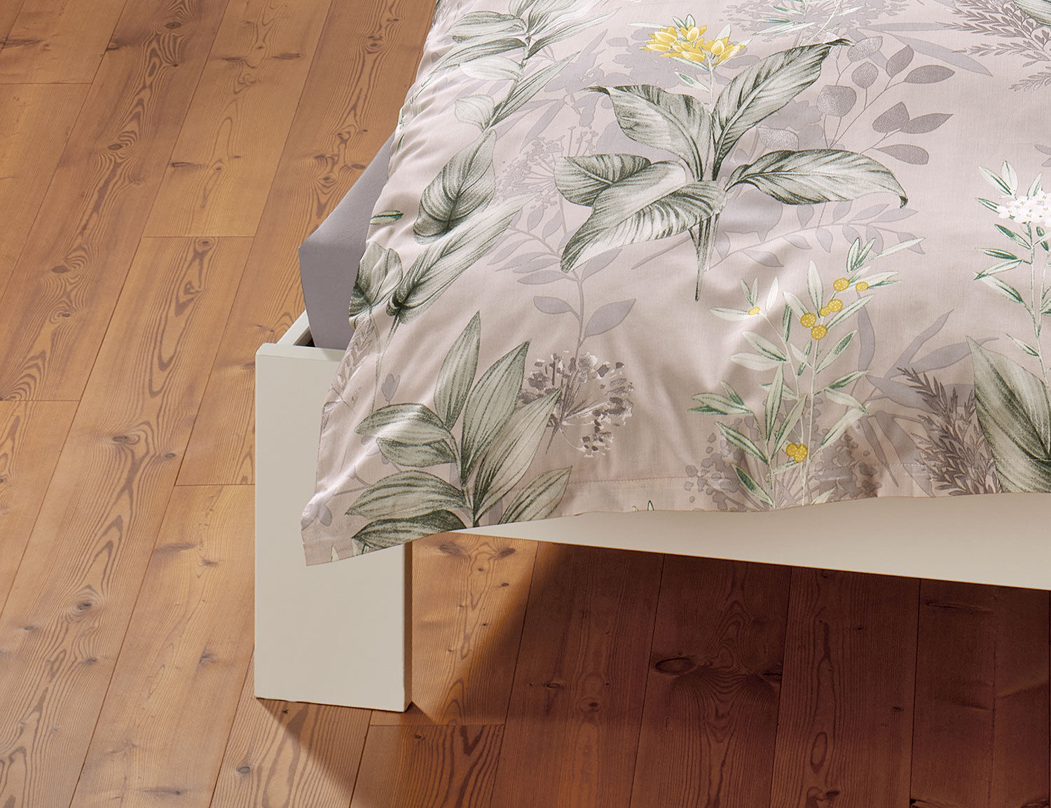Bettwäsche mit elegantem Blumenmuster