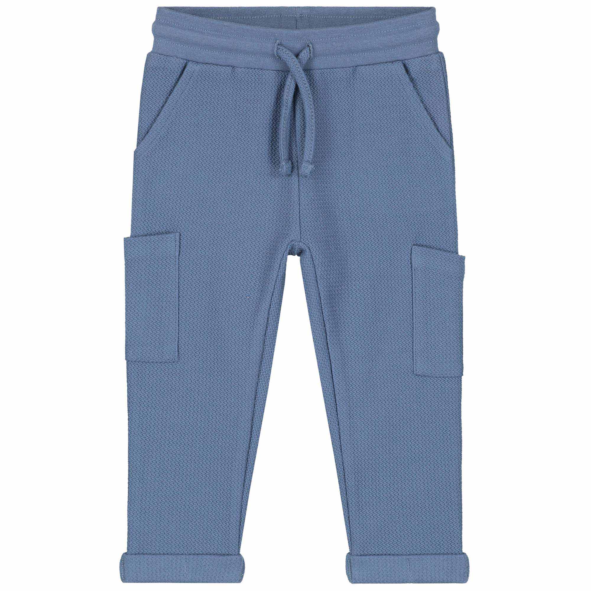 Prénatal peuter broek  effen blauw