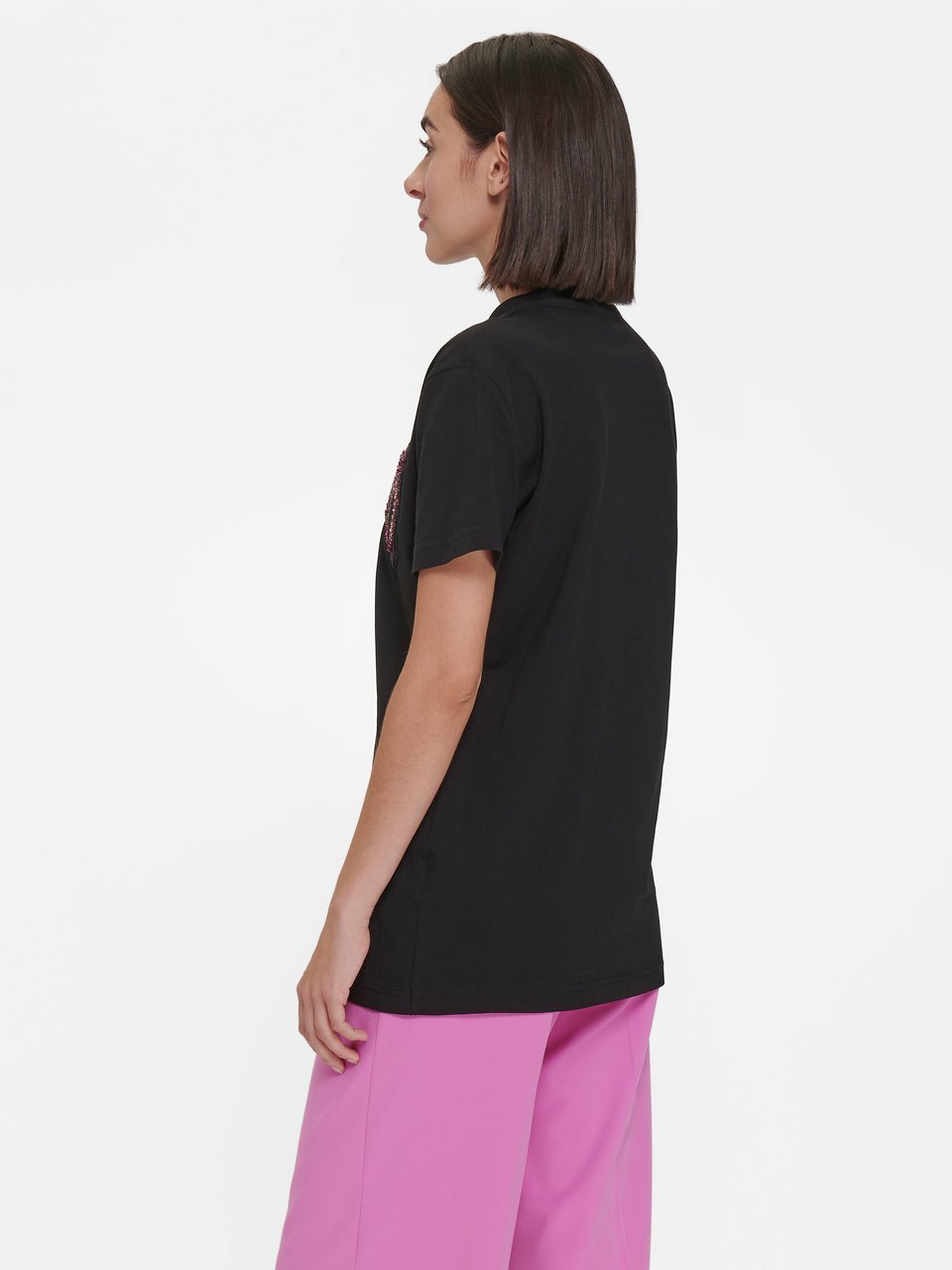 Rundhals-Shirt