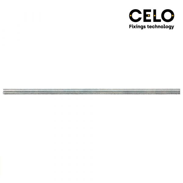 Celo Caixa 100un Varão Roscado m6x1000 Din/ref 975 Zincado - 17219