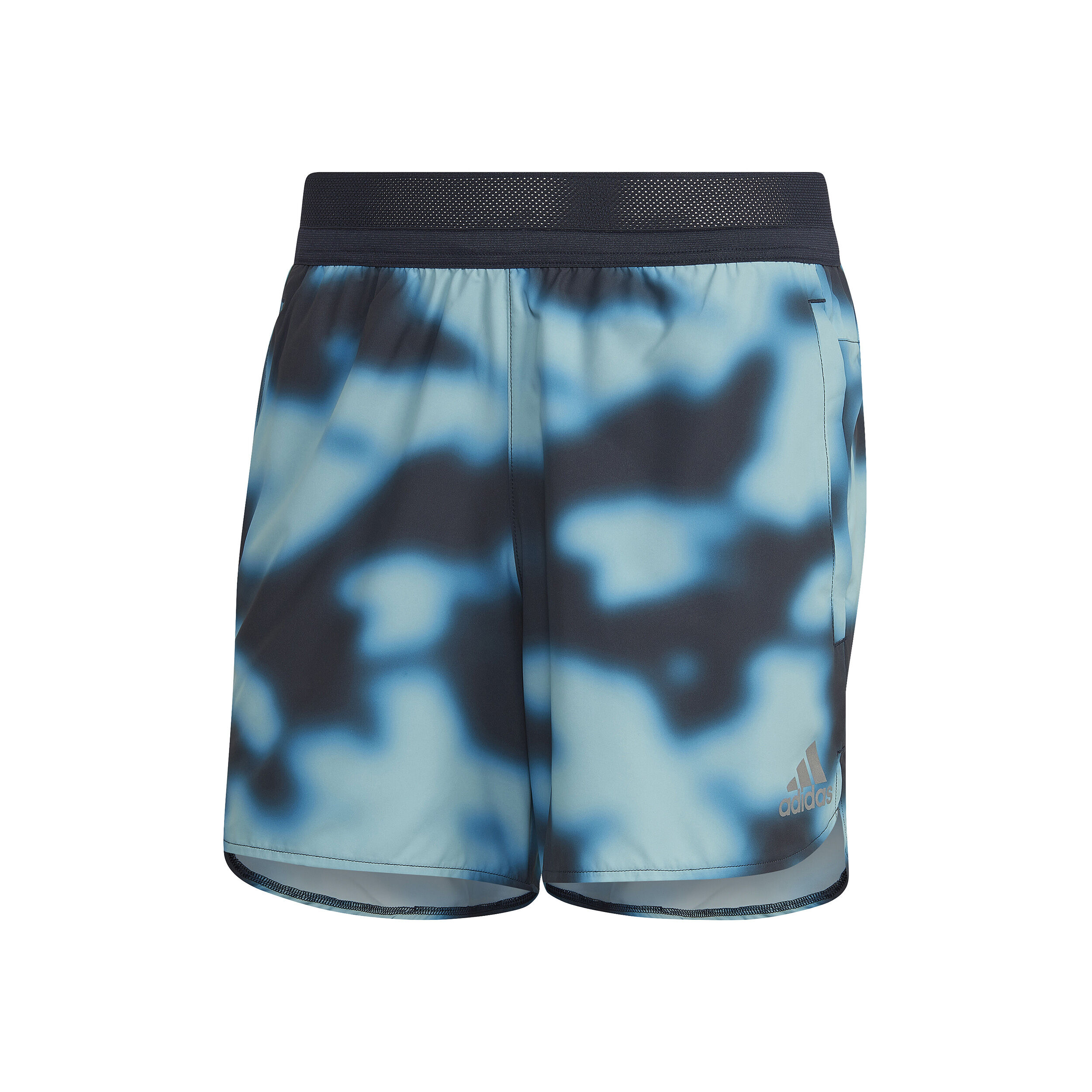 adidas Run Icons Logo Graphic All Over Print Shorts Hommes - Multicouleur