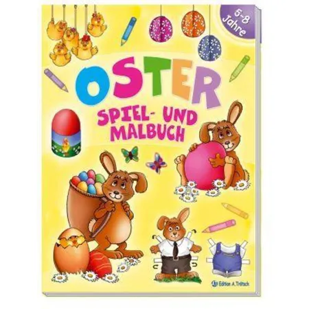 Trötsch Oster-Spiel- und Malbuch