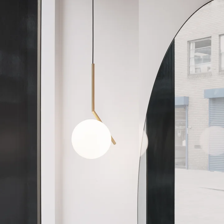Flos - IC S2 BRO Pendelleuchte, Chrom
